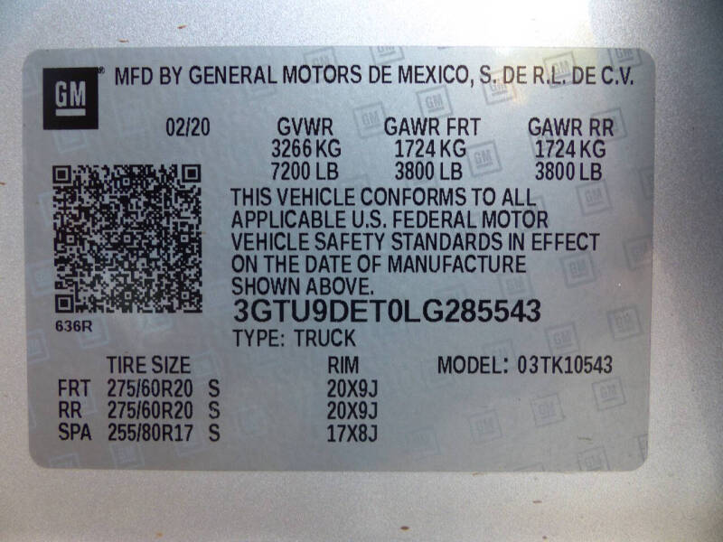 2020 GMC Sierra 1500 SLT