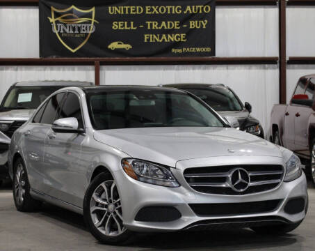 2017 Mercedes-Benz C-Class for sale at United Exotic Auto in Houston TX