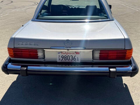 1984 Mercedes-Benz 380-Class 380 SL