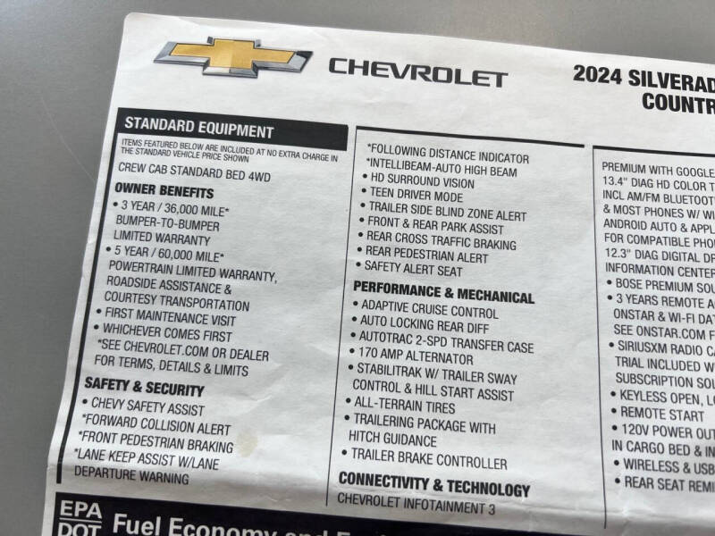 2024 Chevrolet Silverado 1500