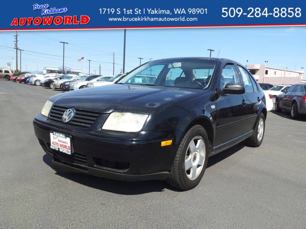 Black 2001 Volkswagen Jetta GLS GLS 4dr Sedan 1