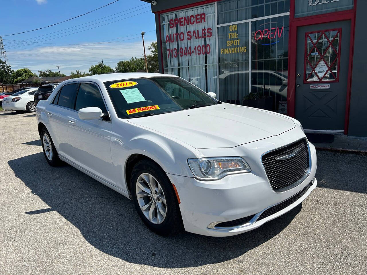 2015 Chrysler 300 for sale at SPENCER AUTO SALES in South Houston, TX