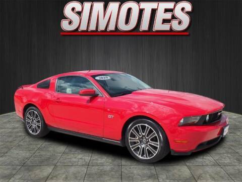 2010 Ford Mustang for sale at SIMOTES MOTORS in Minooka IL