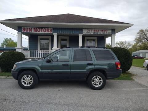 2004 Jeep Grand Cherokee for sale at SUN MOTORS in Indianapolis IN