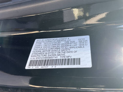 2025 Honda Pilot TrailSport