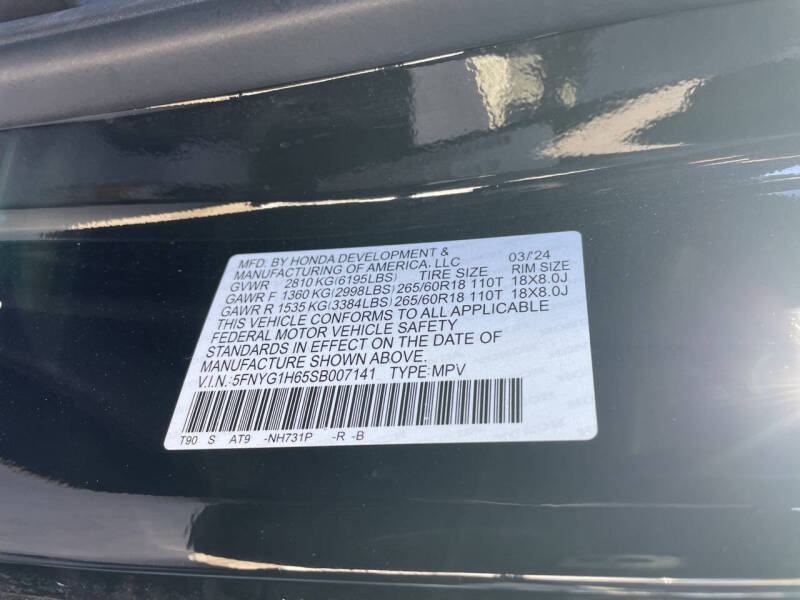 2025 Honda Pilot TrailSport