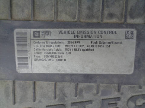 2014 Chevrolet Express LT 3500