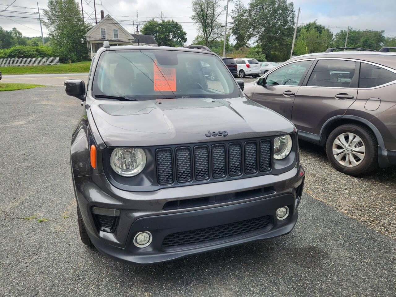 Gray 2019 Jeep Renegade Altitude Altitude 4dr SUV 1