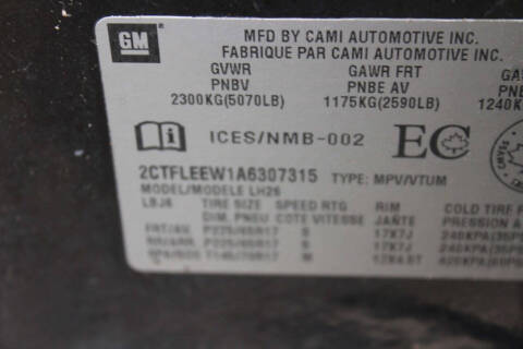 2010 GMC Terrain SLE-2