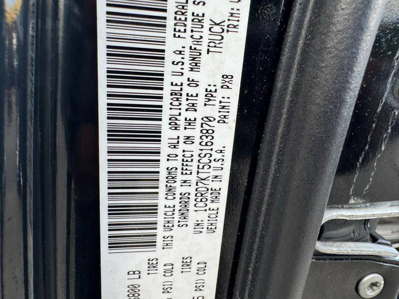 2012 RAM 1500