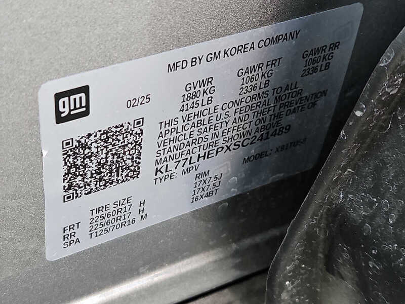 2025 Chevrolet Trax LT