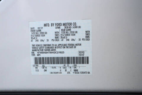 2017 Ford Explorer Platinum