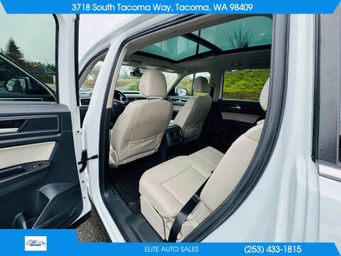 2018 Volkswagen Atlas V6 SEL