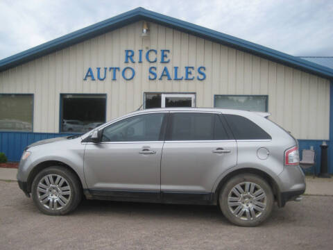 2008 Ford Edge for sale at Rice Auto Sales in Rice MN
