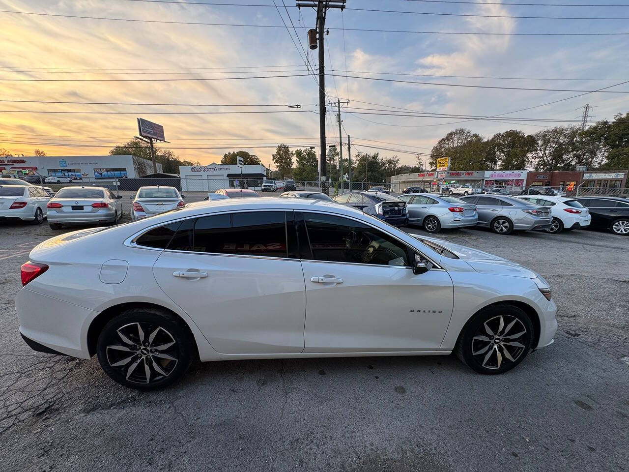 2017 Chevrolet Malibu for sale at Green Ride LLC in NASHVILLE, TN