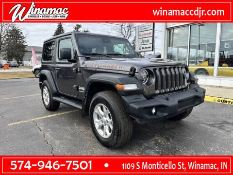 2021 Jeep Wrangler for sale at Jim Dobson Ford in Winamac IN