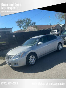 2011 Nissan Altima for sale at Once and Done Motorsports in Chico CA