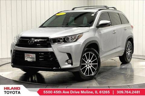 2017 Toyota Highlander for sale at HILAND TOYOTA in Moline IL