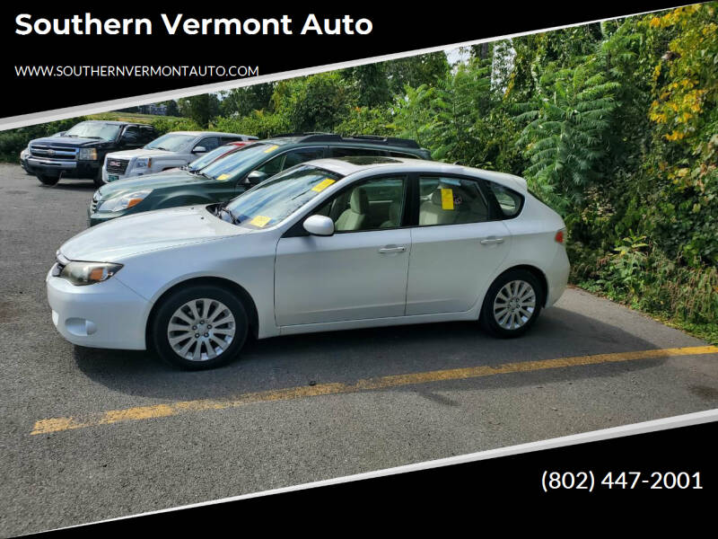 2010 Subaru Impreza for sale at Southern Vermont Auto in Bennington VT