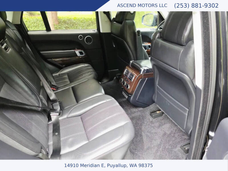 2015 Land Rover Range Rover Supercharged