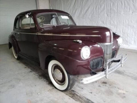1941 Ford Super Deluxe for sale at Classic Car Deals in Cadillac MI