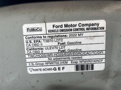 2022 Ford Bronco Big Bend