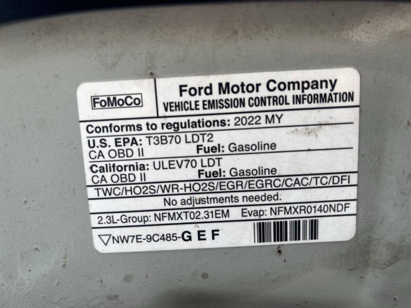 2022 Ford Bronco Big Bend