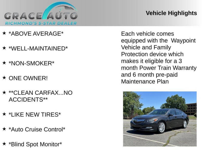 2014 Acura RLX w/Advance