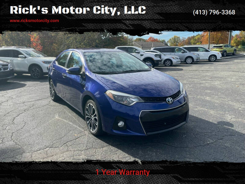 2014 Toyota Corolla for sale at Rick's Motor City, LLC in Springfield MA