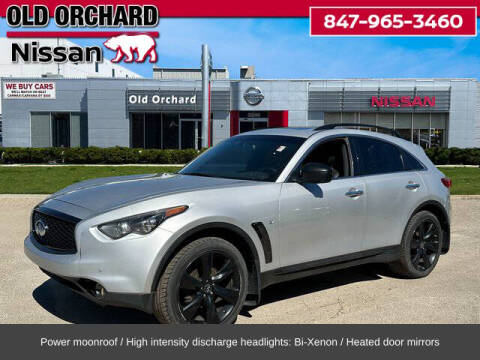 2017 Infiniti QX70 for sale at Old Orchard Nissan in Skokie IL