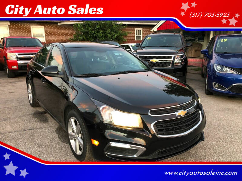 2015 Chevrolet Cruze for sale at City Auto Sales in Indianapolis IN