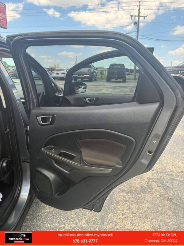 2018 Ford EcoSport SE