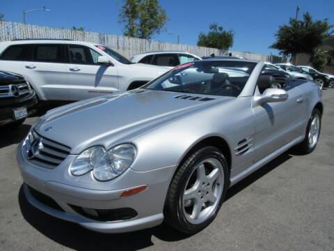 2003 Mercedes-Benz SL-Class for sale at TRAX AUTO WHOLESALE in San Mateo CA
