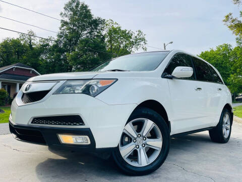 2010 Acura MDX for sale at E-Z Auto Finance in Marietta GA