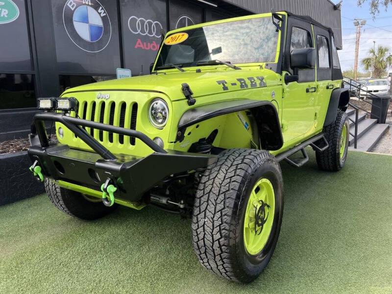 2017 Jeep Wrangler Unlimited for sale at Cars of Tampa in Tampa FL