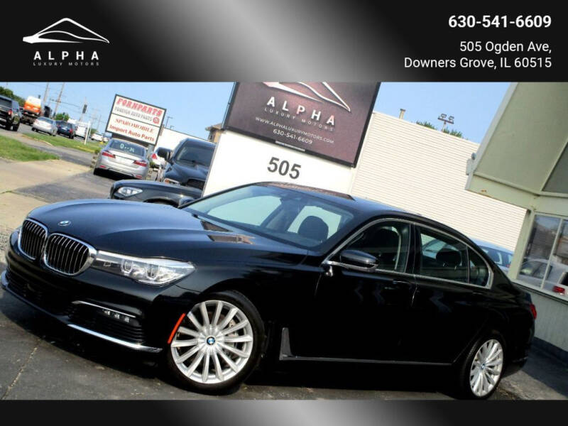 2017 BMW 7 Series for sale at Alpha Luxury Motors in Downers Grove IL