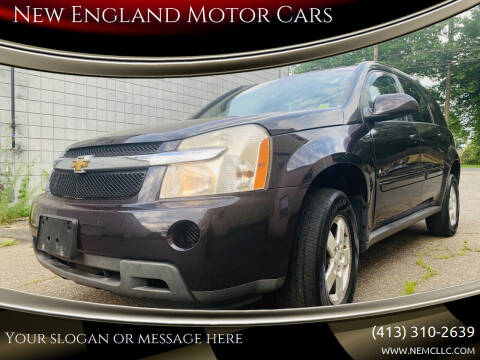 2007 Chevrolet Equinox for sale at New England Motor Cars in Springfield MA