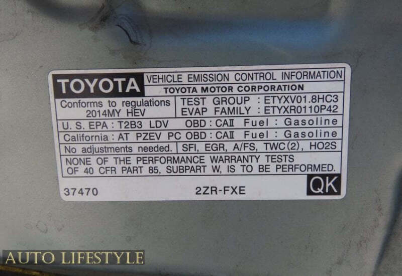 2014 Toyota Prius Two