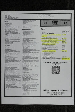 2020 Bentley Bentayga Speed