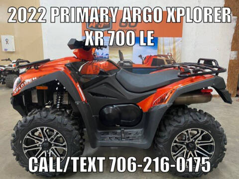 2022 Argo Xplorer XR 700 LE for sale at PRIMARY AUTO GROUP Jeep Wrangler Hummer Argo Sherp in Dawsonville GA