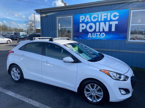 2013 Hyundai Elantra GT for sale at Pacific Point Auto Sales in Lakewood WA