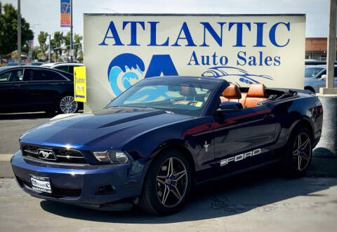 2012 Ford Mustang for sale at Atlantic Auto Sale in Sacramento CA