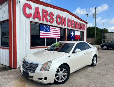 2009 Cadillac CTS for sale at Cars On Demand 2 in Pasadena TX