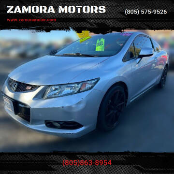 2013 Honda Civic for sale at ZAMORA MOTORS SM in Santa Maria CA