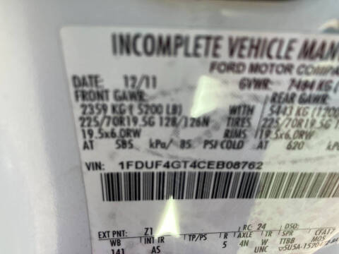 2012 Ford F-450 Super Duty