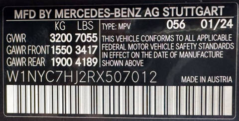 2024 Mercedes-Benz G-Class AMG G 63