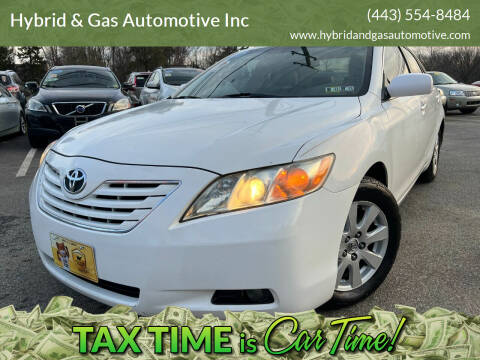 2009 Toyota Camry for sale at Hybrid & Gas Automotive Inc in Aberdeen MD