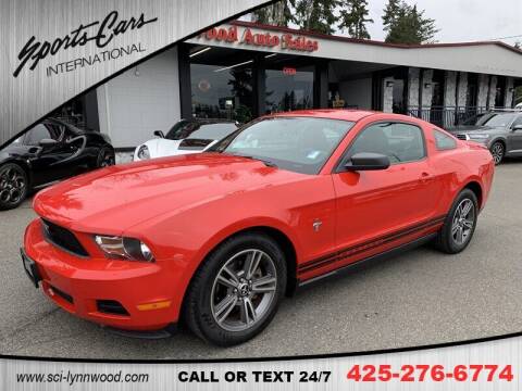 2010 Ford Mustang for sale at Sports Cars International in Lynnwood WA