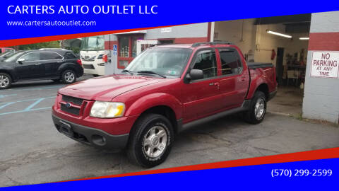 2004 Ford Explorer Sport Trac for sale at CARTERS AUTO OUTLET LLC in Pittston PA