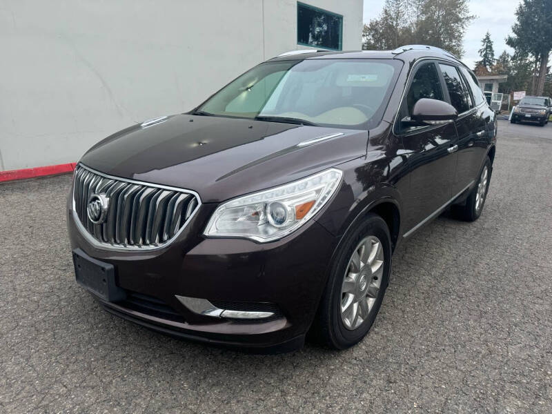 Used 2015 Buick Enclave Leather with VIN 5GAKVBKD2FJ109263 for sale in Kirkland, WA